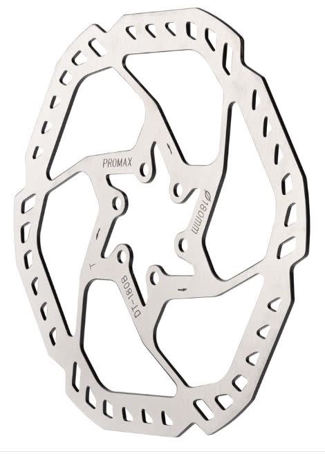 Endurance E1 Disc Brake Rotor 180mm, 6-Bolt, Silver