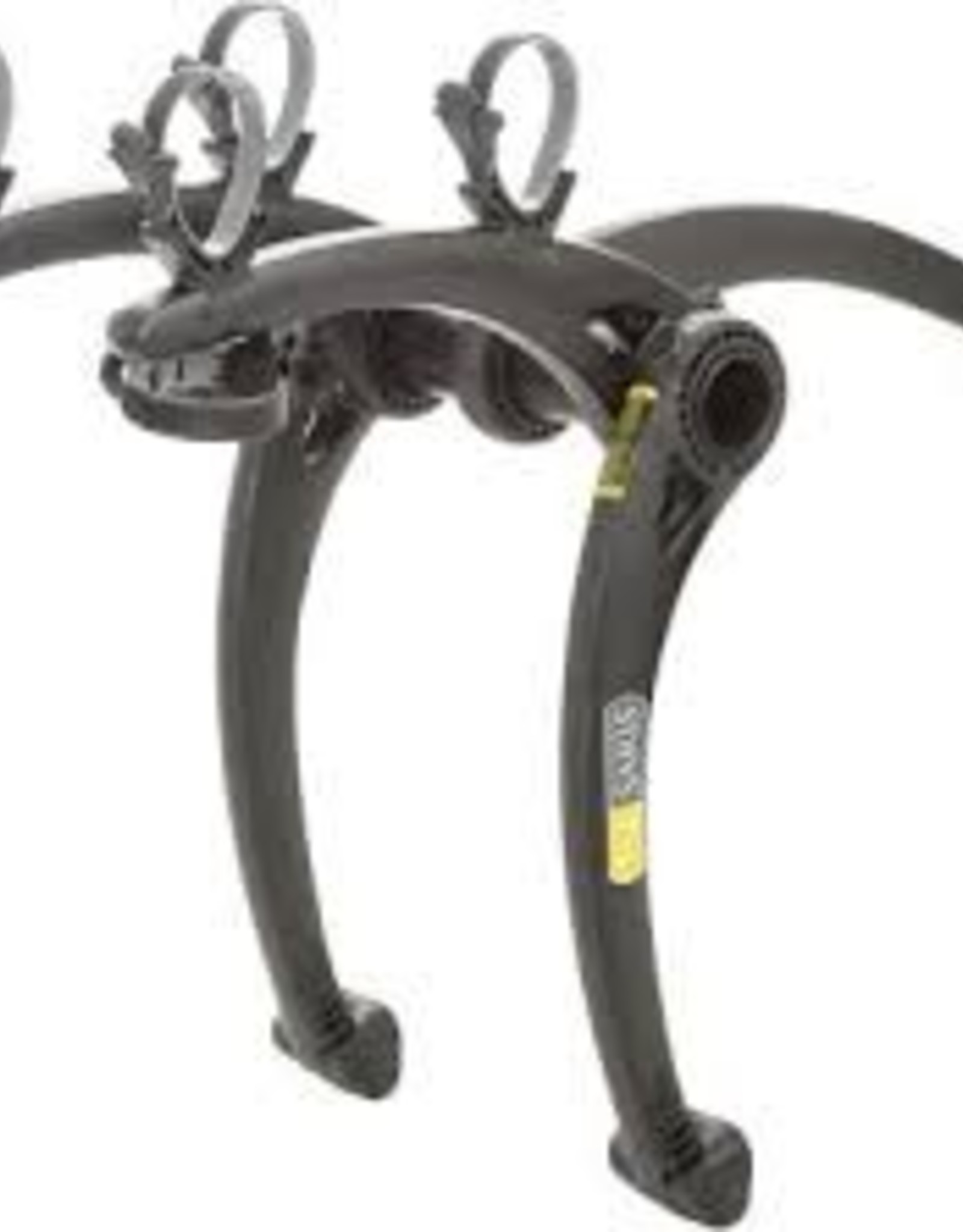 Saris Bones Trunk Rack: 2 Bike, Black