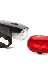 Portland Design Works Spaceship 3 Headlight and Radbot 500 Taillight Set