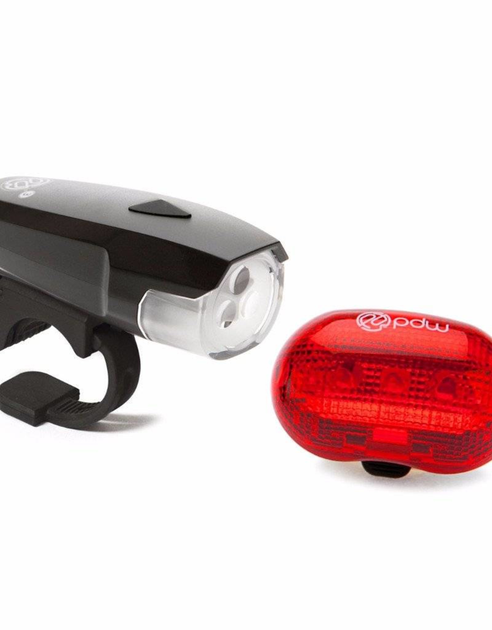 Portland Design Works Spaceship 3 Headlight and Radbot 500 Taillight Set