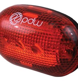 Portland Design Works Red Planet Rear Light, Red