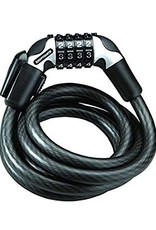 Kryptonite Kryptonite KryptoFlex 1218 Combo Cable Lock: 6' x 12mm