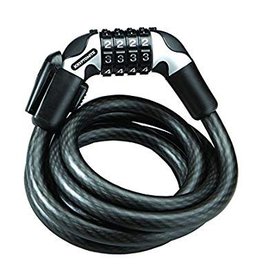 Kryptonite Kryptonite KryptoFlex 1218 Combo Cable Lock: 6' x 12mm