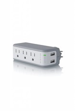 BELKIN BELKIN MINI SURGE PROTECTOR (3 OUTLET WITH USB)