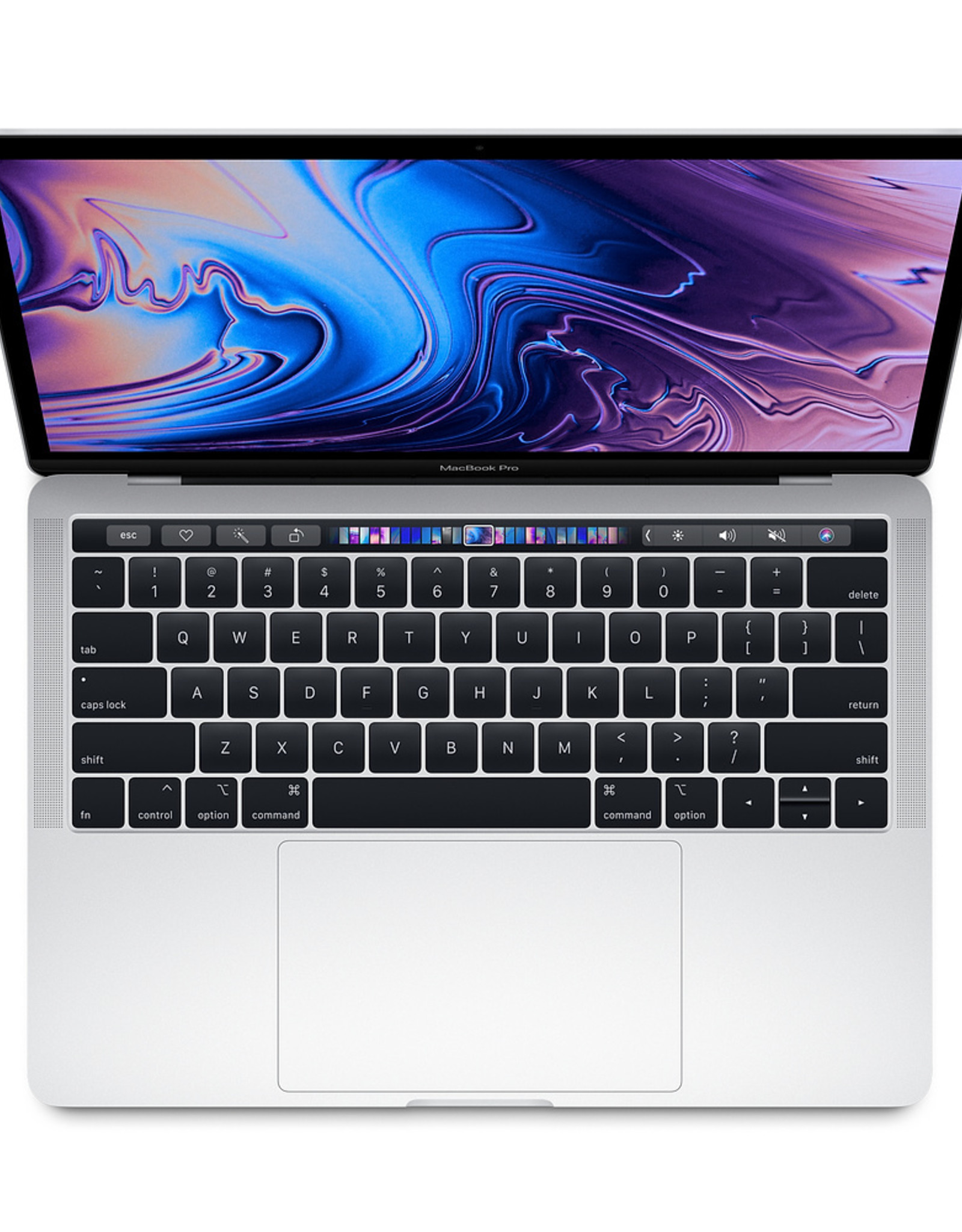 Apple Macbook Pro 13 With Touch Bar Silver 2019 Bh