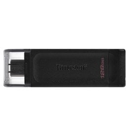 KINGSTON KINGSTON DATATRAVELER 128GB USB-C FLASH DRIVE