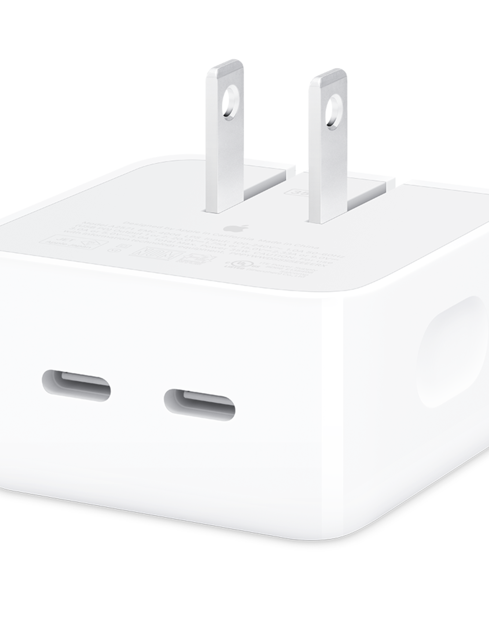 APPLE 35W DUAL USB-C PORT COMPACT POWER ADAPTER - Dartmouth The 