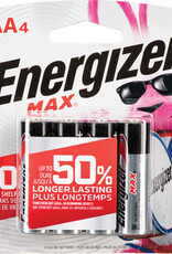 ENERGIZER ENERGIZER MAX AA BATTERIES 4 PACK