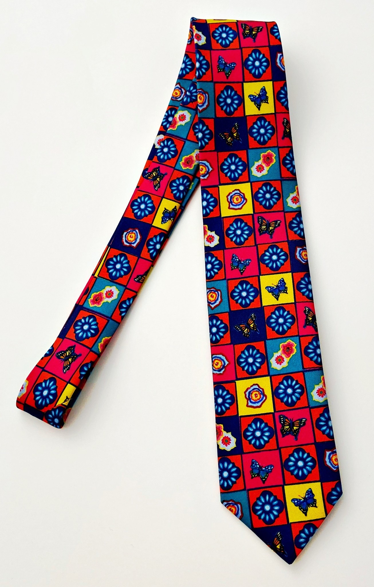 2020 Official Poster Silk Tie - The Fiesta Store
