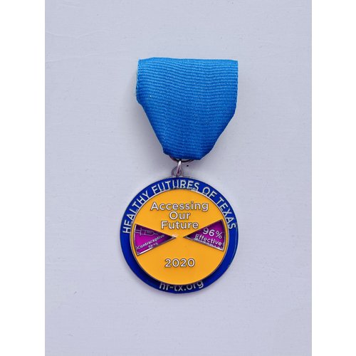 Healthy Futures of Texas 2021 Medal Healthy Futures of Texas 2021 Medal