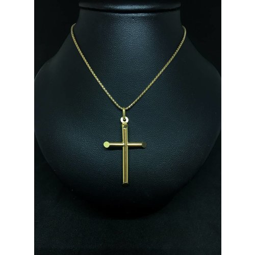 Amour 10k Yellow Gold Cross Pendant Amour 10k Yellow Gold Cross Pendant