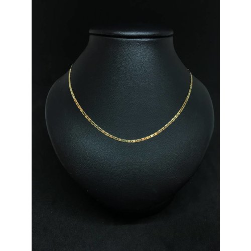 Amour 18"18k Yellow Gold Mariner Link Chain Amour 18"18k Yellow Gold Mariner Link Chain