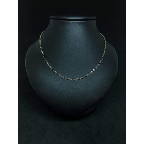 Amour 20" 14k Rose & White Gold Rolo Link Chain Amour 20" 14k Rose & White Gold Rolo Link Chain