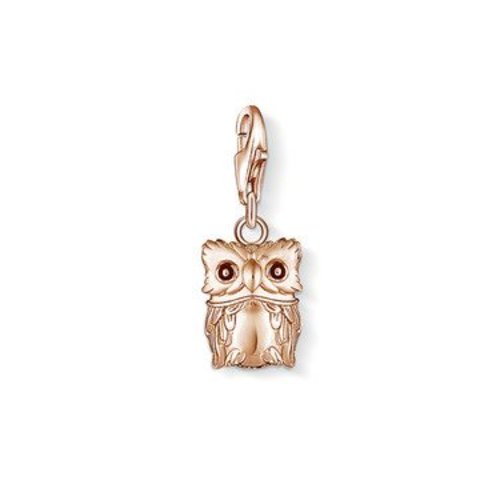 Thomas Sabo Rose Gold Owl Charm Thomas Sabo Rose Gold Owl Charm