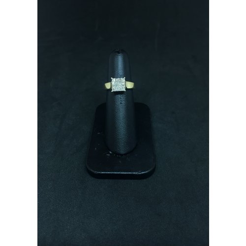 Amour 14k Yellow & White Gold 0.50ct Fashion Ring Amour 14k Yellow & White Gold 0.50ct Fashion Ring