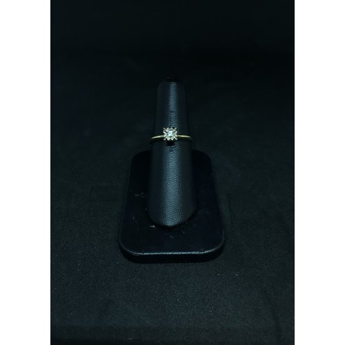 Amour 14k Yellow Gold 0.18ct Engagement Ring Amour 14k Yellow Gold 0.18ct Engagement Ring