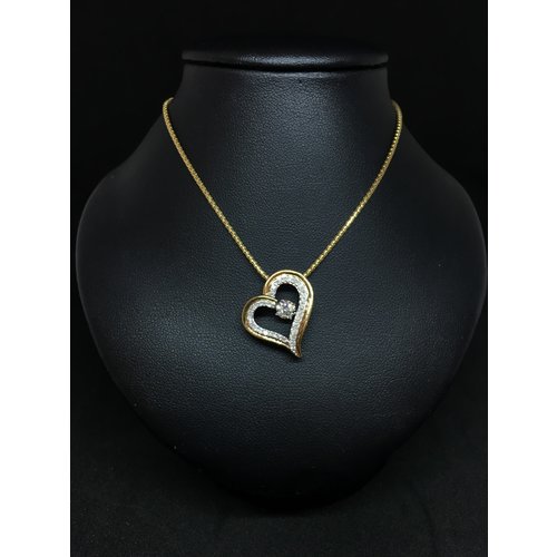 Amour 10k Yellow Gold 0.50ct Pendant Amour 10k Yellow Gold 0.50ct Pendant