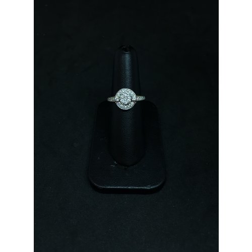 Amour 14k White & Yellow Gold 0.75ct Fashion Ring Amour 14k White & Yellow Gold 0.75ct Fashion Ring