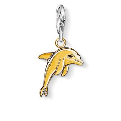 Thomas Sabo Yellow Gold Dolphin Charm Thomas Sabo Yellow Gold Dolphin Charm