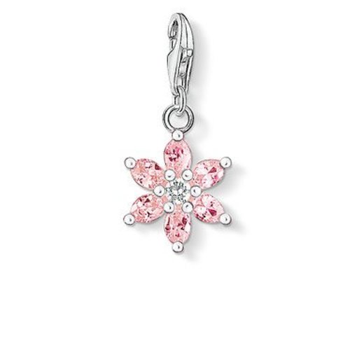 Thomas Sabo (CZ) Pink Flower Charm Thomas Sabo (CZ) Pink Flower Charm