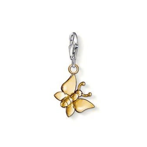 Thomas Sabo Yellow Gold Butterfly Charm Thomas Sabo Yellow Gold Butterfly Charm