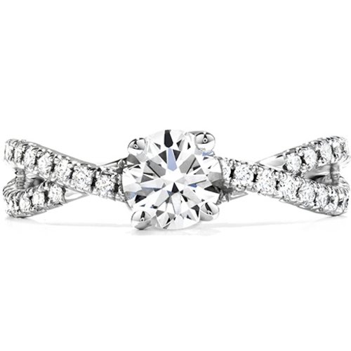 Hearts On Fire Envelop Twist Engagement Ring Hearts On Fire Envelop Twist Engagement Ring