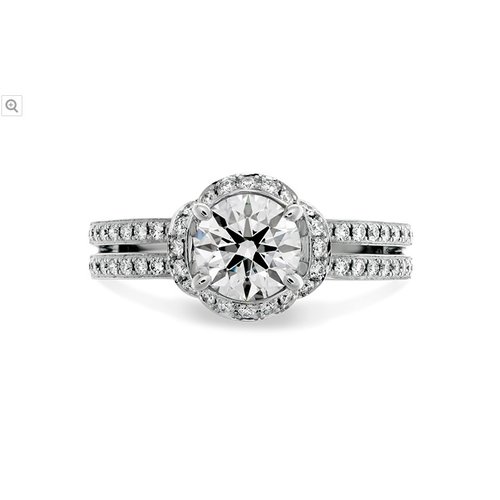 Hearts On Fire Optima Double Row Engagement Ring Hearts On Fire Optima Double Row Engagement Ring