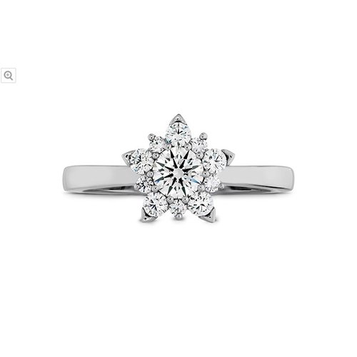 Hearts On Fire Aerial Cluster Engagement Ring Hearts On Fire Aerial Cluster Engagement Ring