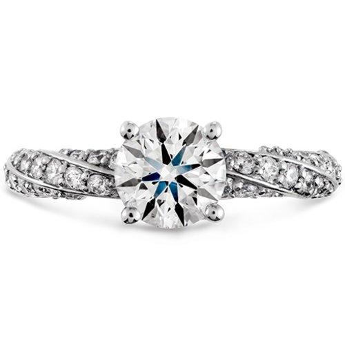 Hearts On Fire Atlantico Pave Engagement Ring Hearts On Fire Atlantico Pave Engagement Ring