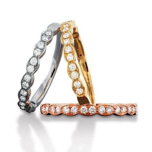 Hearts On Fire Lorelei Floral Band Hearts On Fire Lorelei Floral Band