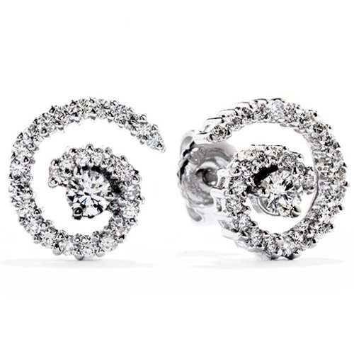 Hearts on Fire Fashion Mystical Prong Set Earrings Hearts on Fire Fashion Mystical Prong Set Earrings