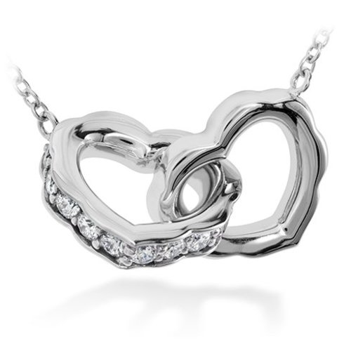 Hearts on Fire Fashion Lorelei Heart Necklace Hearts on Fire Fashion Lorelei Heart Necklace