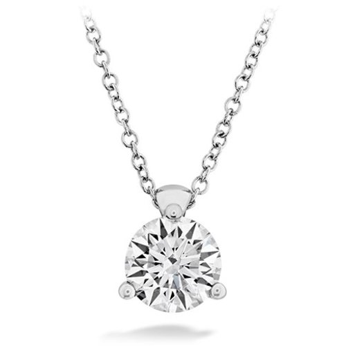 Hearts on Fire Fashion Classic 3-Prong Solitaire Pendant Hearts on Fire Fashion Classic 3-Prong Solitaire Pendant