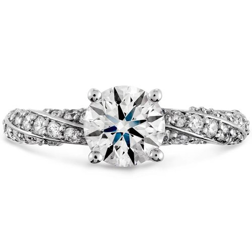 Hearts On Fire Atlantico Pave Engagement Ring Hearts On Fire Atlantico Pave Engagement Ring