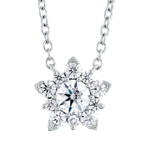 Hearts on Fire Fashion Aerial Cluster Necklace Hearts on Fire Fashion Aerial Cluster Necklace