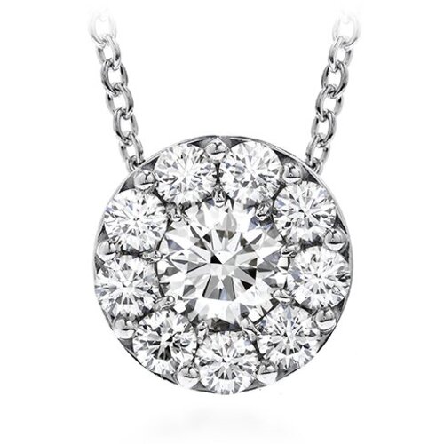 Hearts on Fire Fashion Fulfillment Round Pendant Hearts on Fire Fashion Fulfillment Round Pendant