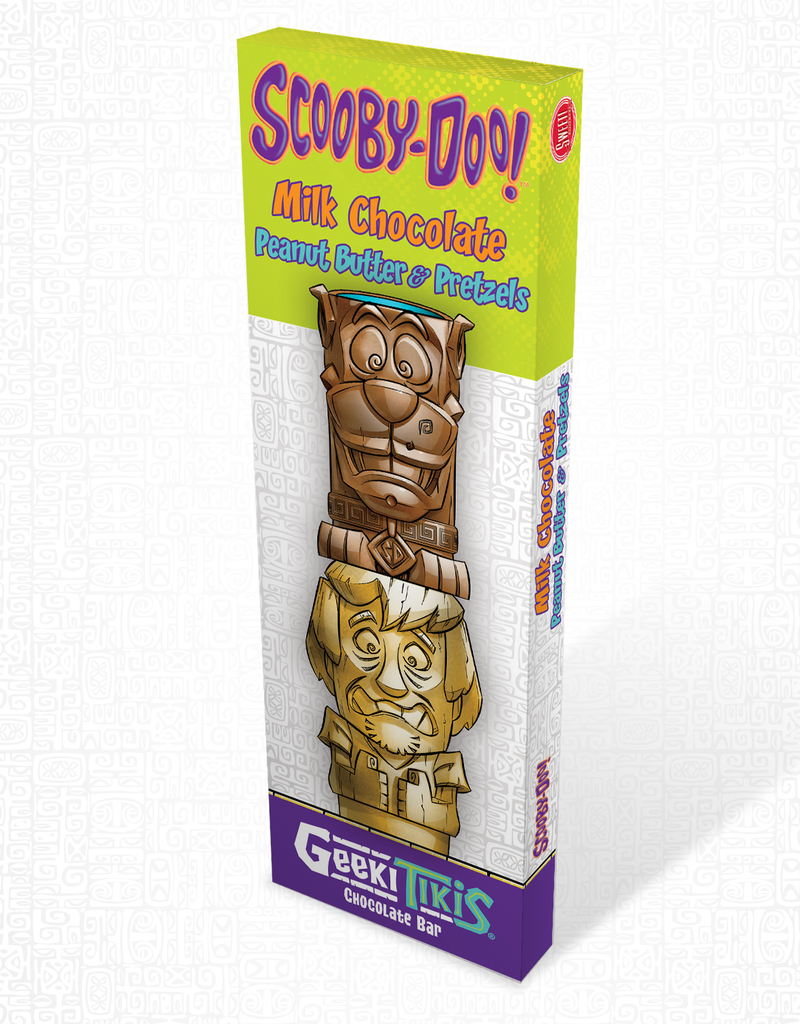 ScoobyDoo Geeki Tikis ScoobyDoo Chocolate Bar Milk Chocolate, Peanut