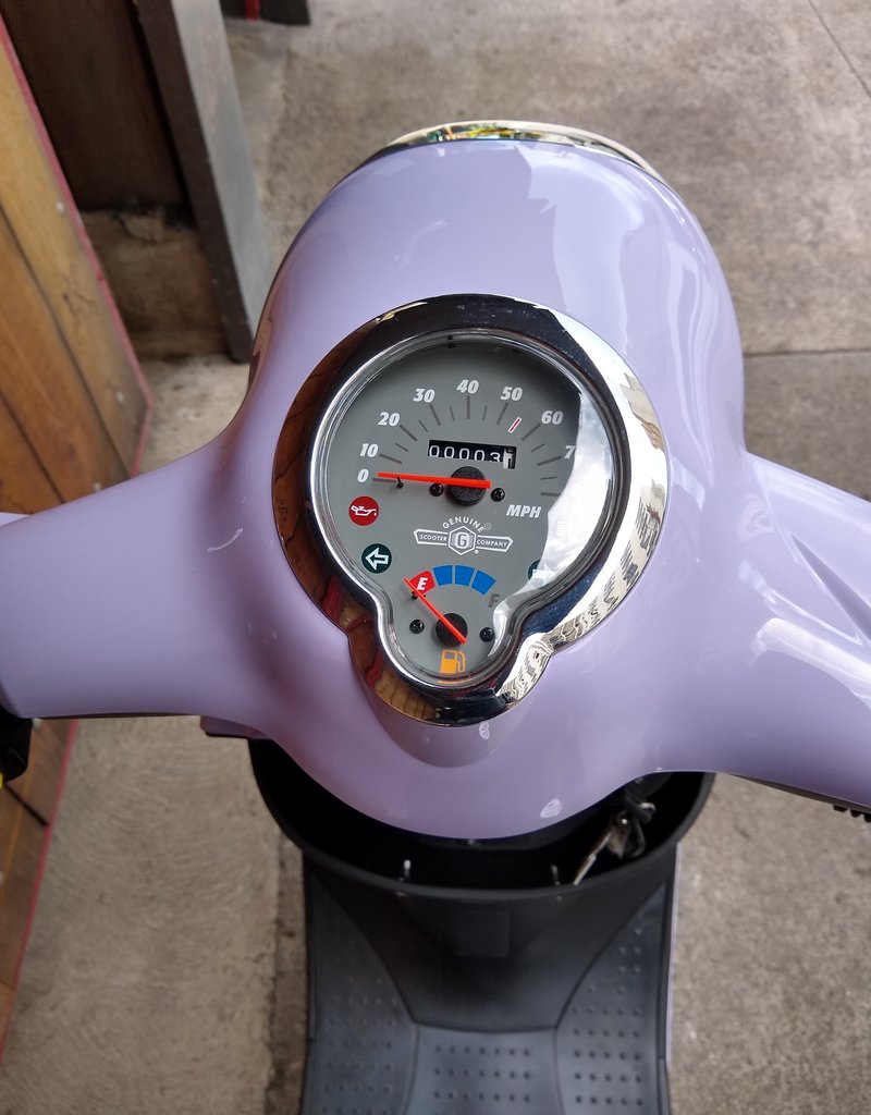 Genuine Scooters 2022 Lavender Genuine Buddy 50cc Moped