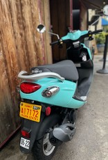 Genuine Scooters 2022 Turquoise Buddy 50cc Moped (#B-45) BF
