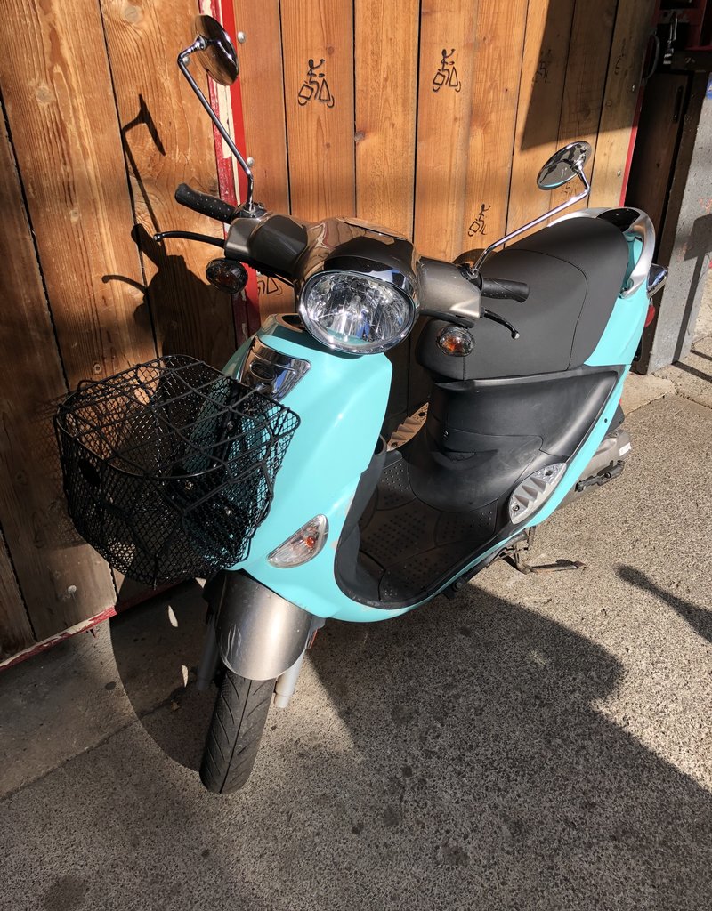 Genuine Scooters 2022 Turquoise Buddy 50cc Moped (#B-23)