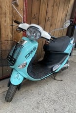 Genuine Scooters 2020 Turquoise Genuine Buddy 50cc Moped (#B-10)