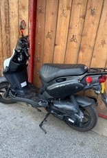 Genuine Scooters 2021 Black Genuine Roughhouse 50cc Moped (R-90)
