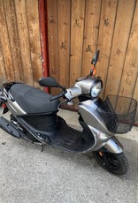 Genuine Scooters 2021 Titanium Buddy 50cc Moped (#B-05)