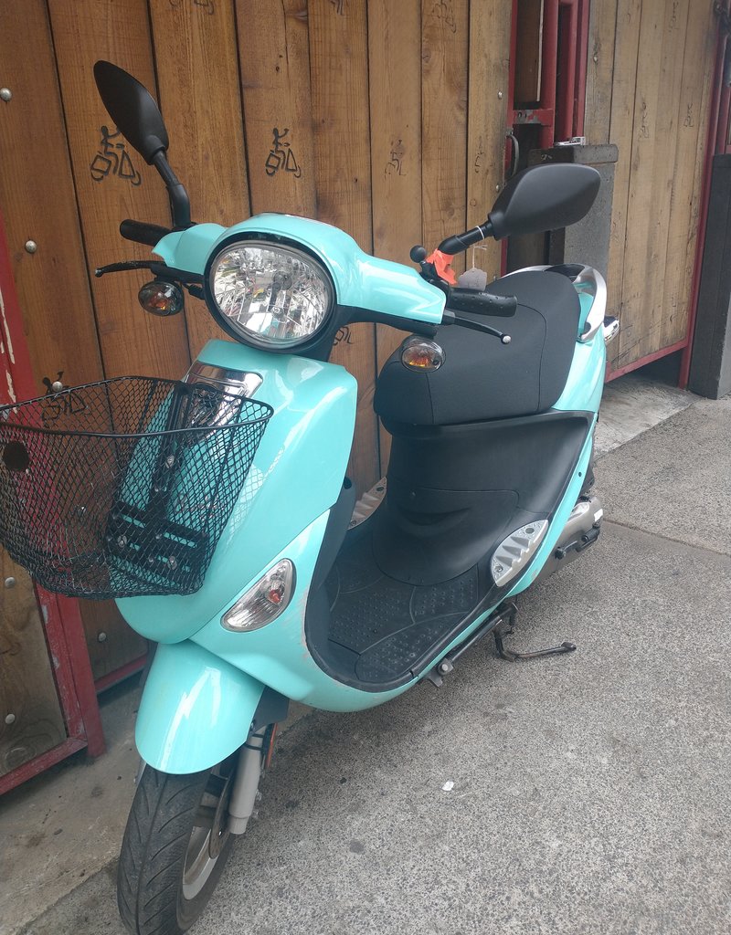 Genuine Scooters 2022 Turquoise Buddy 50cc Moped (#B-38)