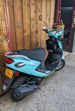 Genuine Scooters 2022 Turquoise Buddy 50cc Moped (#B-21)