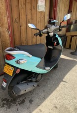 Genuine Scooters 2022 Turquoise Buddy 50cc Moped (#B-30)