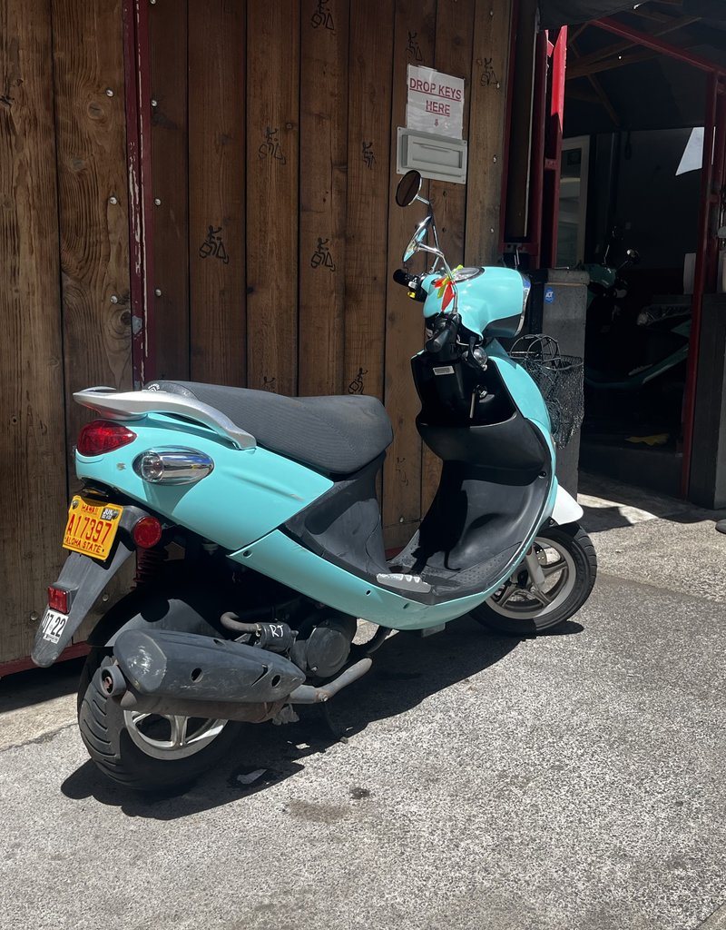 Genuine Scooters 2022 Turquoise Buddy 50cc Moped (#B-46)