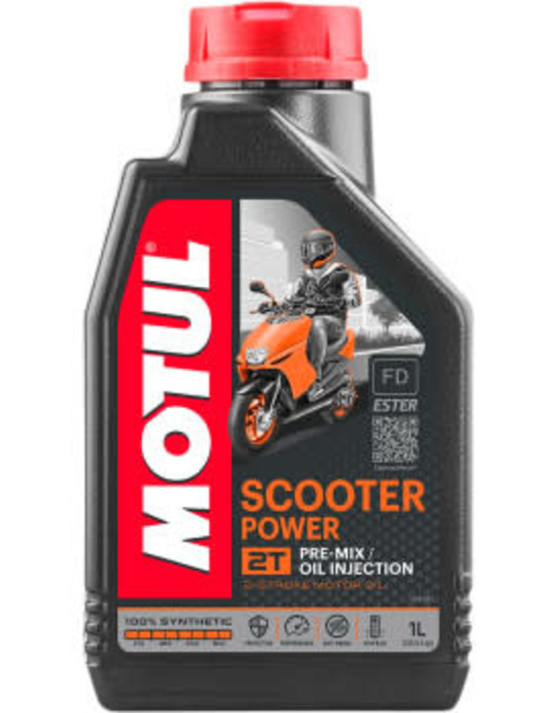 MOTUL Scooter Power 2T Full Synthetic Oil - 1 L