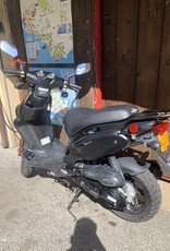 Genuine Scooters 2022 Black Genuine Roughhouse 50cc Moped (R-30)