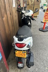 Genuine Scooters 2022 White Genuine Buddy 50cc Moped (#B-78)